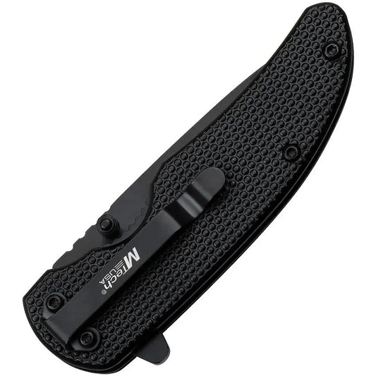 Premium MTech Linerlock Assisted Opening Knife MT A1198BK Black Aluminum Handle for EDC Enthusiasts by MTech