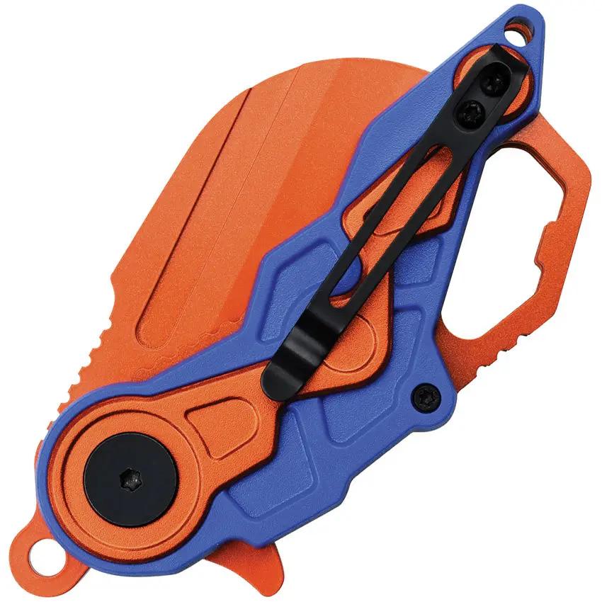 Mtech Linerlock Assisted Opening Knife Orange TiNi Blade EDC Enthusiasts Bottle Opener by Mtech