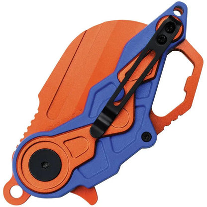 Mtech Linerlock Assisted Opening Knife Orange TiNi Blade EDC Enthusiasts Bottle Opener by Mtech