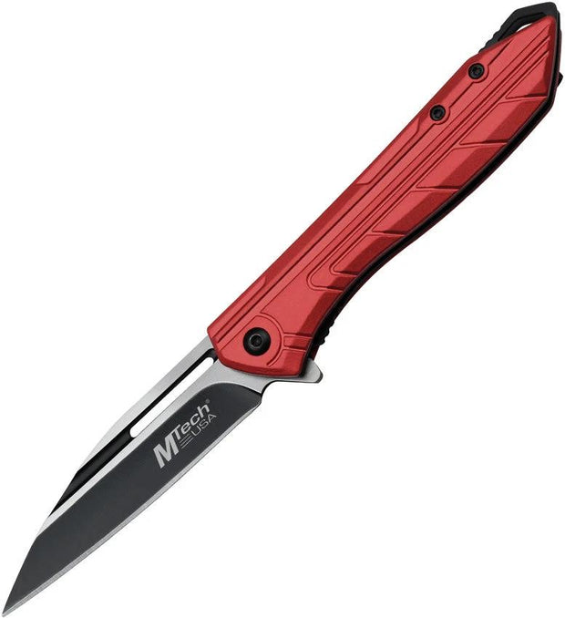 Mtech Linerlock A/O Red MT-A1204RD by Mtech