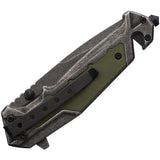 Mtech Linerlock A/O Green MT-A2002GG by Mtech