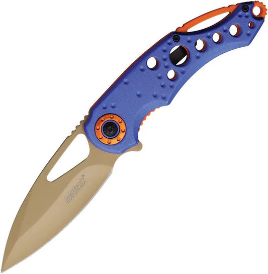 Mtech Linerlock A/O Blue MT-A2003B by Mtech
