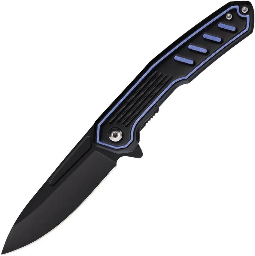 Mtech Linerlock A/O Blue/Black MT-A2014BL by Mtech