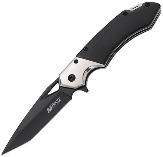 Mtech Linerlock A/O Black MT-A2019BK