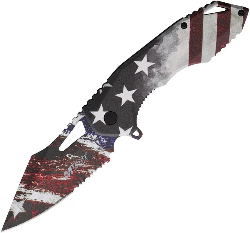 Mtech Flag Linerlock A/O MT-A2020FG by Mtech