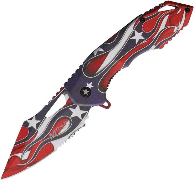 Mtech Flag Linerlock A/O MT-A2020FL by Mtech