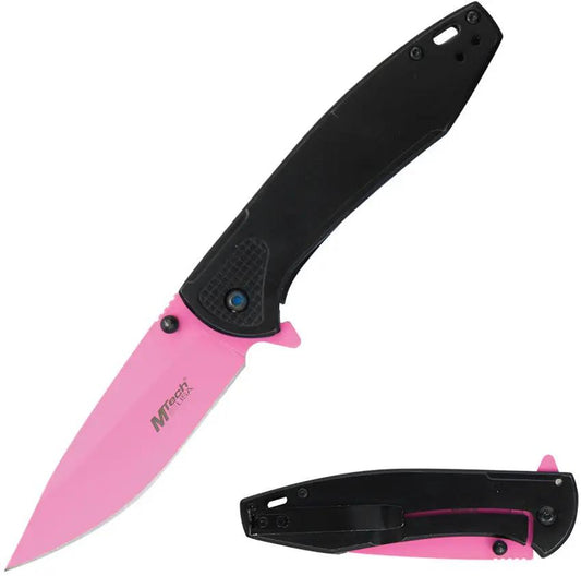 Mtech Framelock A/O Pink MT-A2024PK by Mtech