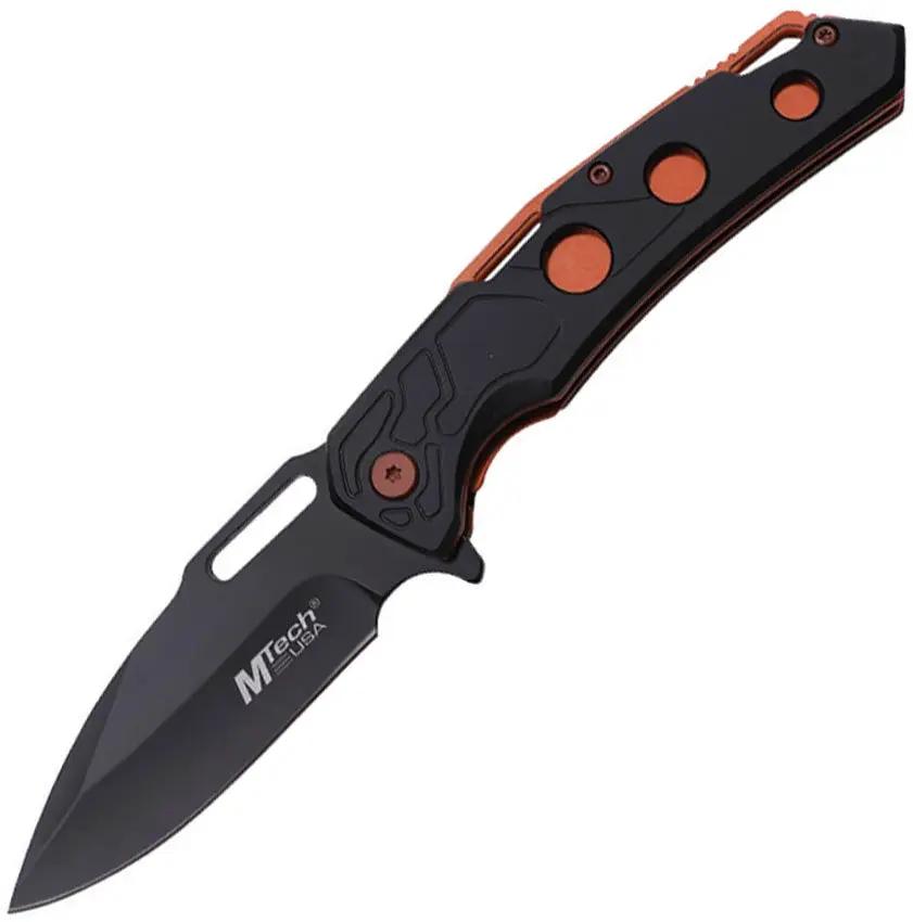 Mtech Linerlock A/O Blk/Org MT-A2026BK by Mtech
