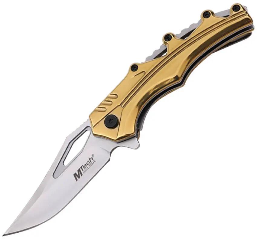 Mtech Linerlock A/O Gold MT-A2027GD by Mtech