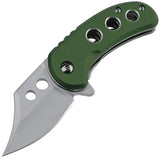 Mtech Small Linerlock A/O Green MT-A2039GN by Mtech