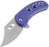 Mtech Small Linerlock A/O Purple MT-A2039PL by Mtech