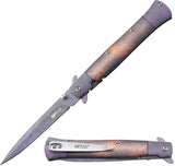 Mtech Linerlock A/O Brn/Purple MT-A2041BN by Mtech