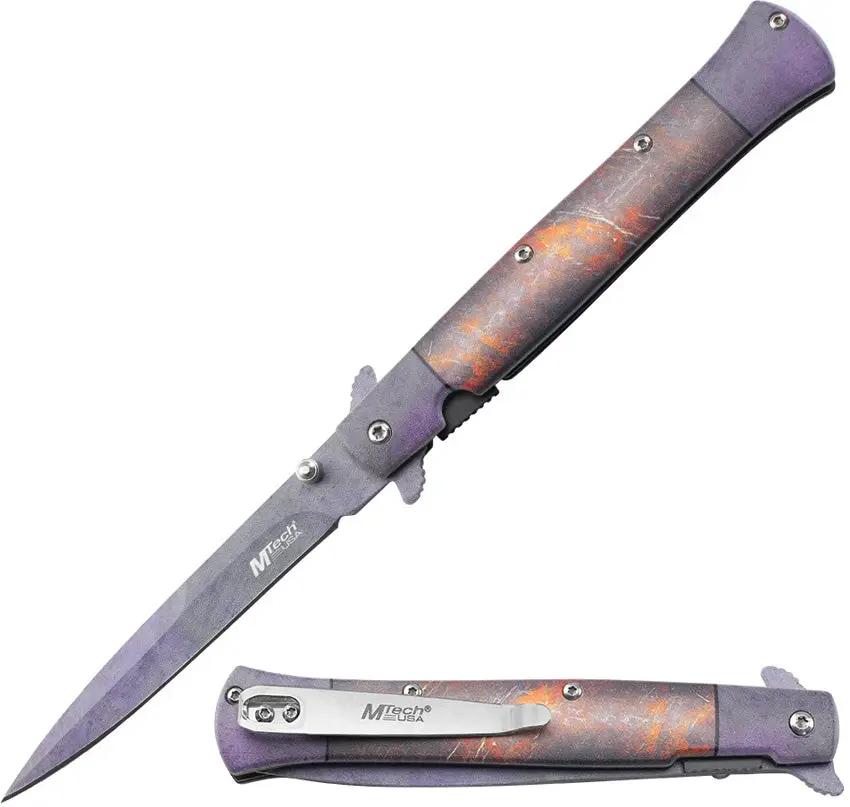 Mtech Linerlock A/O Brn/Purple MT-A2041BN by Mtech
