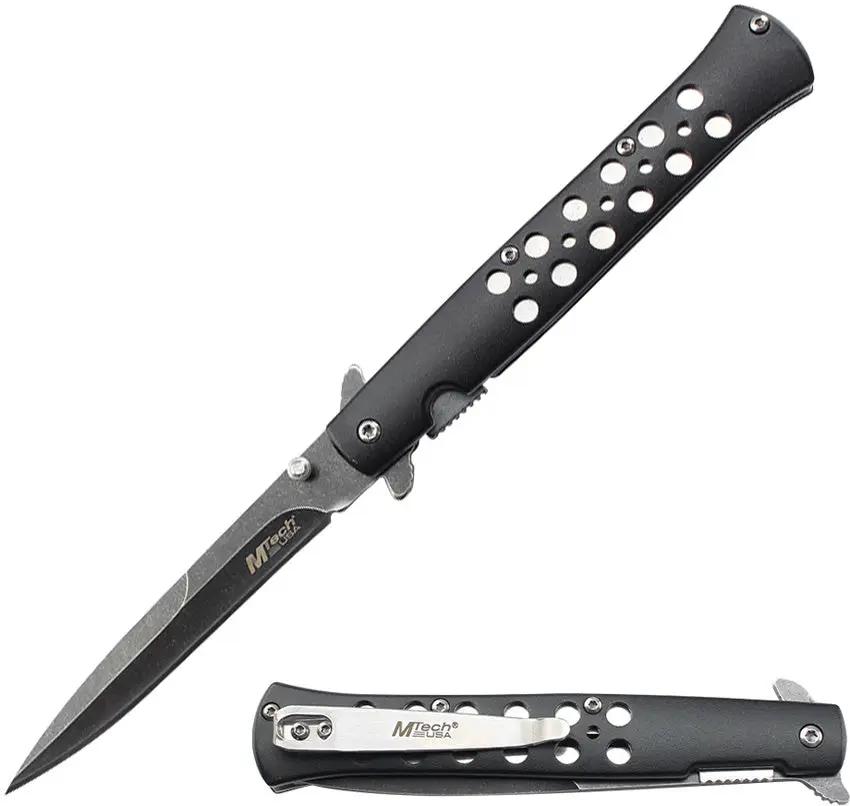 Mtech Linerlock A/O Black MT-A2042BK by Mtech