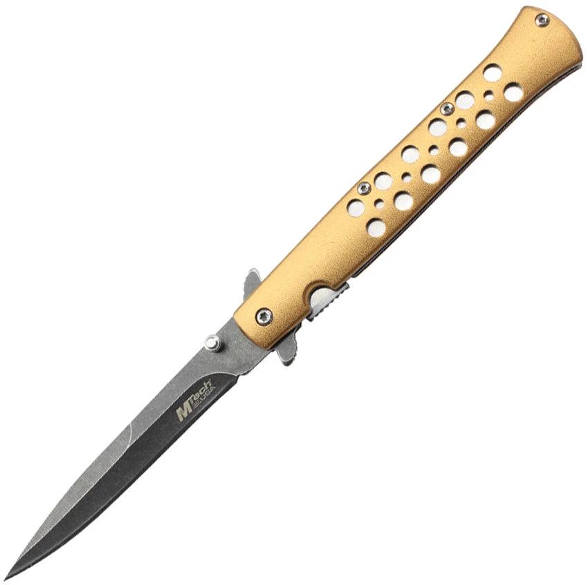 Mtech Linerlock A/O Gold MT-A2042GD by Mtech