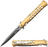 Mtech Linerlock A/O Gold MT-A2042GD by Mtech