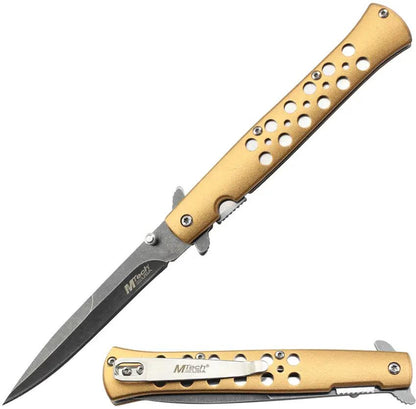 Mtech Linerlock A/O Gold MT-A2042GD by Mtech