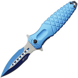 Mtech Linerlock A/O Blue MT-A2044BL by Mtech