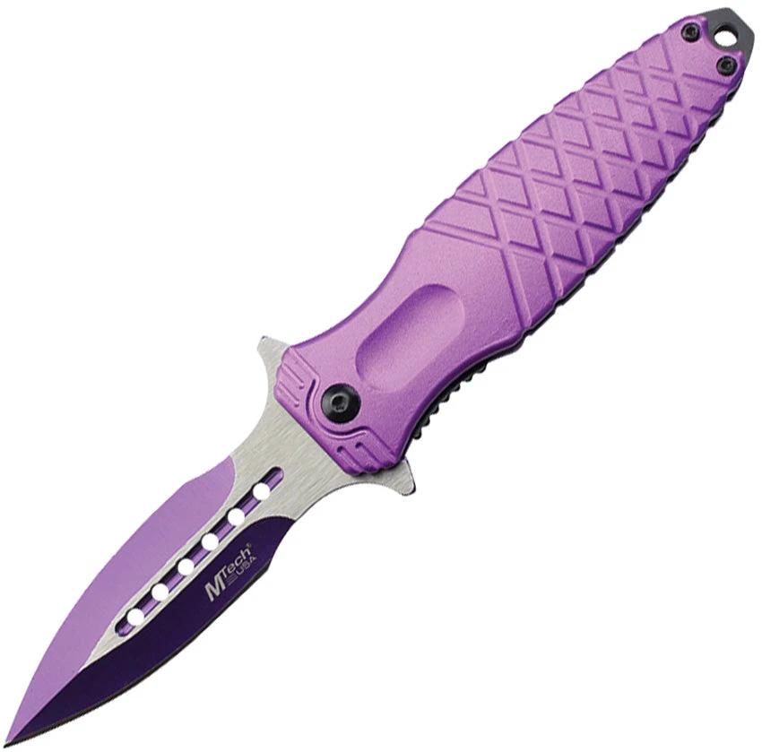 Mtech Linerlock A/O Purple MT-A2044PL by Mtech
