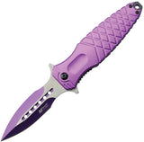 Mtech Linerlock A/O Purple MT-A2044PL by Mtech