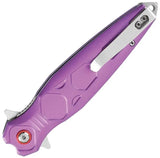 Mtech Linerlock A/O Purple MT-A2049PL by Mtech