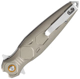 Mtech Linerlock A/O Silver MT-A2049SL by Mtech