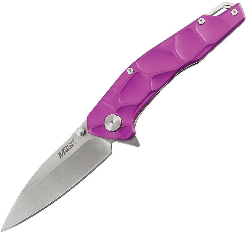 Mtech Linerlock A/O Purple MT-A2050PL by Mtech