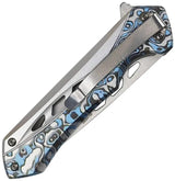 Mtech Linerlock A/O Blue MT-A2052BL by Mtech