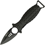 MTech Grenade Linerlock A/O Black MT-A588BK by MTech