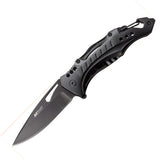 MTech Linerlock A/O Black MT-A705G2-BK by MTech