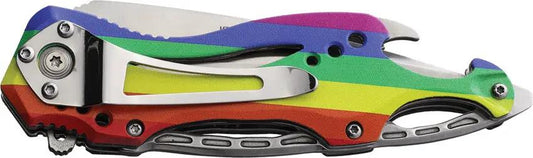 MTech Linerlock Assisted Opening Knife MT A705RB For EDC Outdoor Enthusiasts And DIYers by MTech