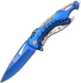 MTech Linerlock Blue A/O MT-A705SBL by MTech
