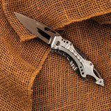 MTech Linerlock Assisted Opening Pocket Knife MT A705SL For Everyday Carry Enthusiasts by MTech