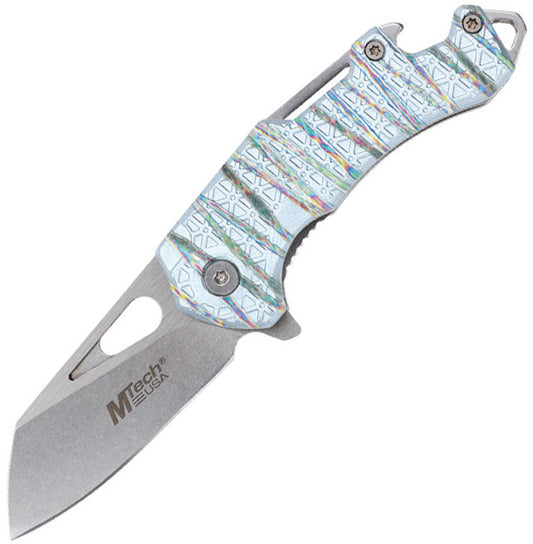 Mtech Flame Linerlock A/O Rainbow MT-A822SBG