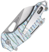 Mtech Flame Linerlock A/O Rainbow MT-A822SBG by Mtech