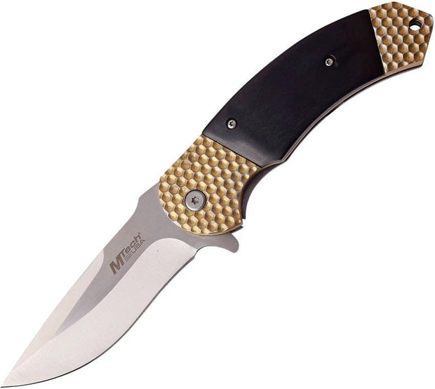 MTech Framelock A/O Gold/Black MT-A967GB by MTech