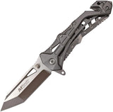 MTech Linerlock A/O Gray MT-A997BGY by MTech