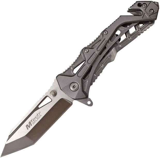 MTech Linerlock A/O Gray MT-A997BGY by MTech