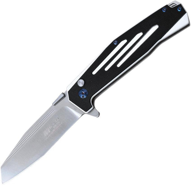 MTech Button Lock Black/White MTE-FDR034-WH by MTech