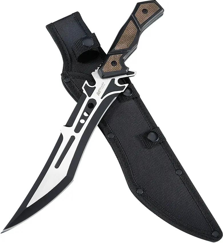 Mtech Fixed Blade Black MT-FIX003BK by Mtech