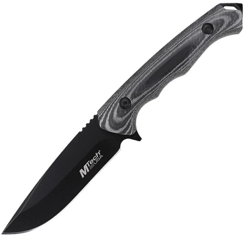 Mtech Fixed Blade Black Micarta MT-FIX006BK by Mtech