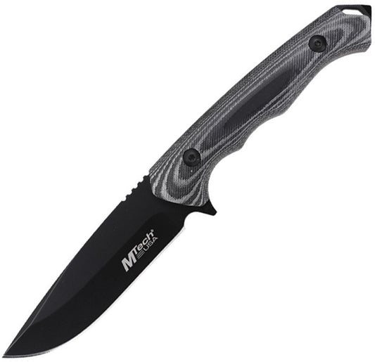 Mtech Fixed Blade Black Micarta MT-FIX006BK