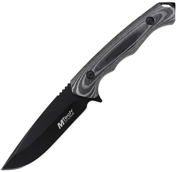 Mtech Fixed Blade Black Micarta MT-FIX006BK by Mtech