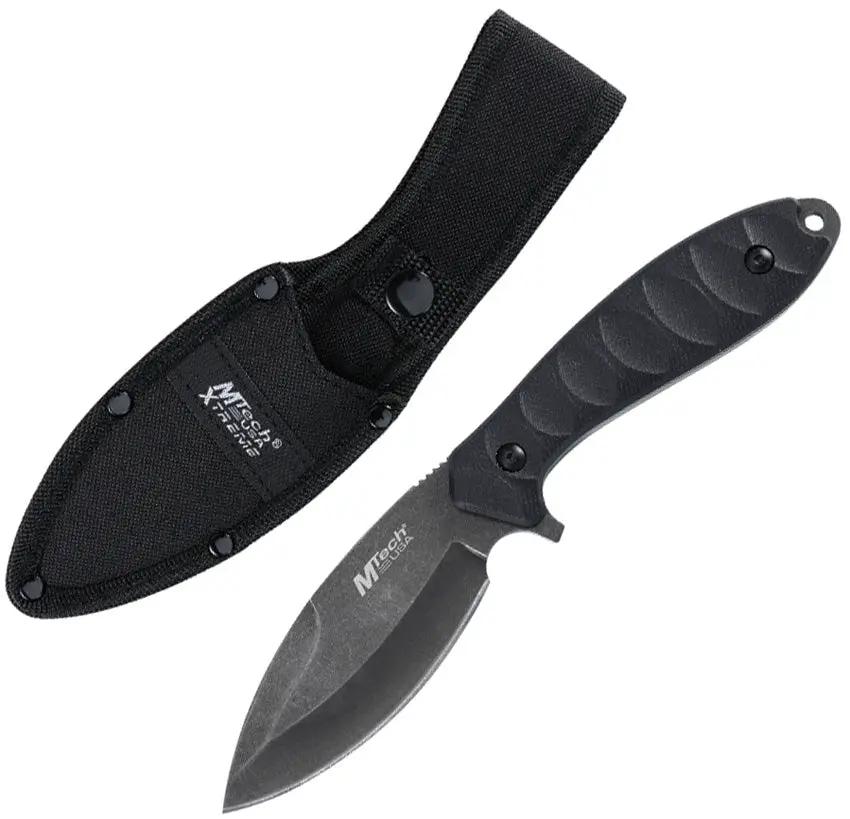 Mtech Fixed Blade Black SW MT-FIX007BKW by Mtech