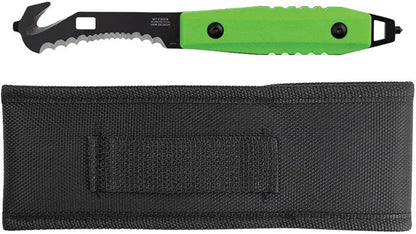 Mtech Fixed Blade Guthook Green MT-FIX008GN by Mtech