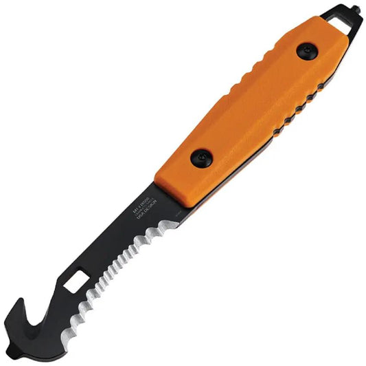 Mtech Fixed Blade Guthook Orange MT-FIX008OR by Mtech