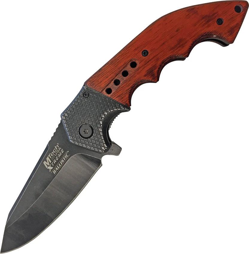 MTech Xtreme Xtreme Wood Linerlock A/O MX-A829BW by MTech Xtreme