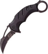 MTech Xtreme Karambit Black A/O MX-A833BK by MTech Xtreme