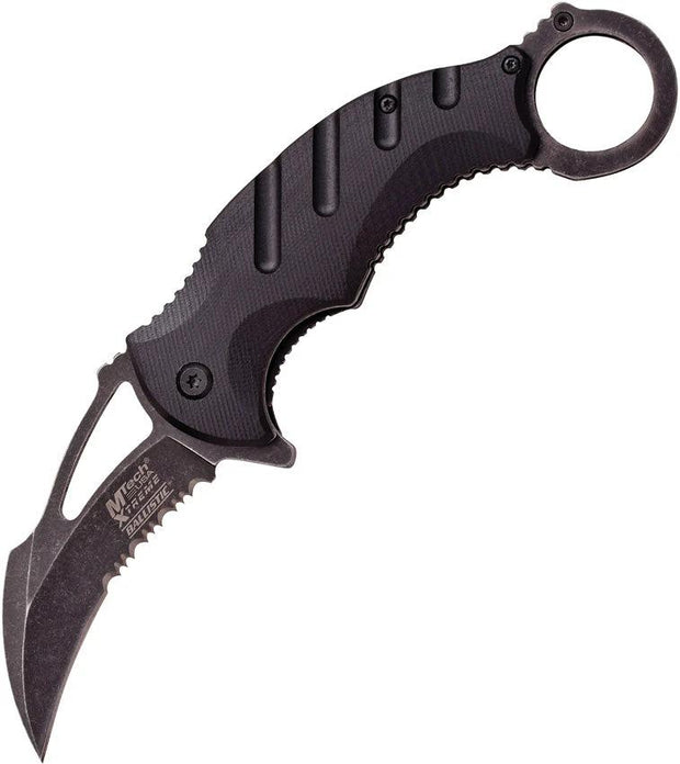 MTech Xtreme Karambit Black A/O MX-A833BK by MTech Xtreme