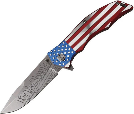 MTech Xtreme Flag A/O Linerlock MX-A849CL by MTech Xtreme